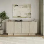 Μπουφές Κύθηρα 85 χρώμα travertine 180x45x80,2εκ. – εικόνα 3