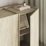 Μπουφές Κύθηρα 85 χρώμα travertine 180x45x80,2εκ. – εικόνα 4