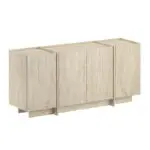 Μπουφές Κύθηρα 85 χρώμα travertine 180x45x80,2εκ. – εικόνα 6