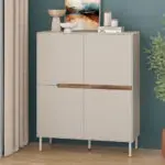 Μπουφές Σάμος 32 χρώμα sandstone 98x40x120,5εκ.