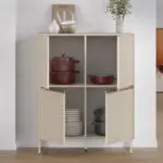 Μπουφές Σάμος 32 χρώμα sandstone 98x40x120,5εκ. – εικόνα 7