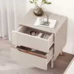 Κομοδίνο Σάμος 32 χρώμα sandstone 45x35x52,5εκ. – εικόνα 4