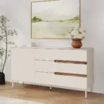 Μπουφές Σάμος 32 χρώμα sandstone 150x40x78,4εκ.