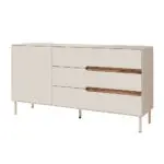 Μπουφές Σάμος 32 χρώμα sandstone 150x40x78,4εκ. – εικόνα 6