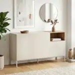 Μπουφές Επίδαυρος 65 χρώμα sandstone – sepet oak 140×41,8×80εκ.