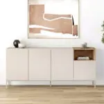 Μπουφές Επίδαυρος 65 χρώμα sandstone – sepet oak 180×41,8×80εκ.