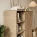 Μπουφές Δελφοί 61 χρώμα sepet oak 85x44x120,4εκ. – εικόνα 3