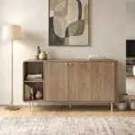 Μπουφές Δελφοί 61 χρώμα sepet oak 150x44x80εκ. – εικόνα 2