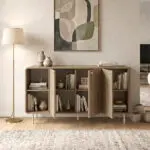 Μπουφές Δελφοί 61 χρώμα sepet oak 150x44x80εκ. – εικόνα 3