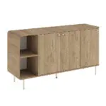 Μπουφές Δελφοί 61 χρώμα sepet oak 150x44x80εκ. – εικόνα 7