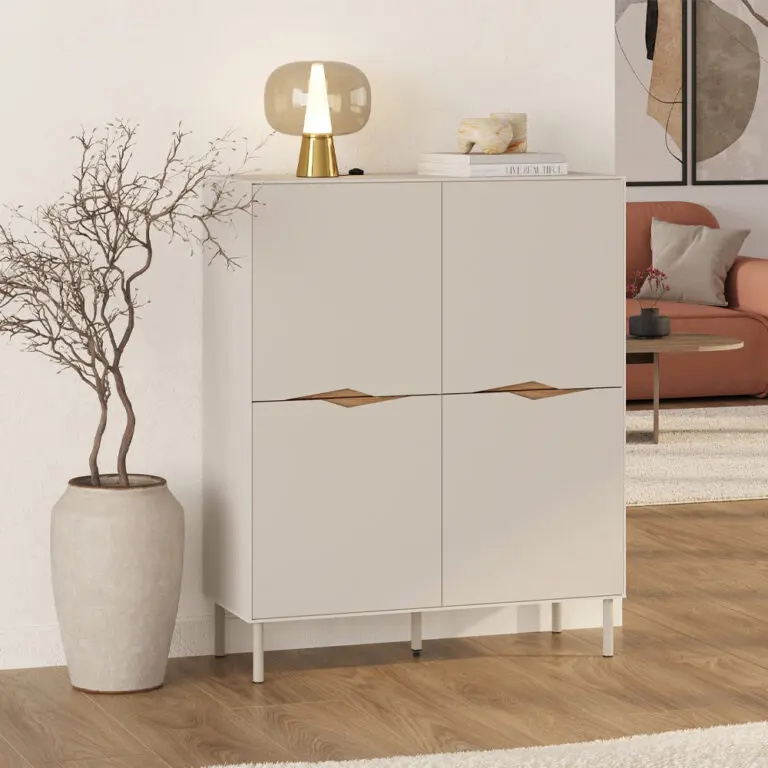 Μπουφές Καστελόριζο 78 χρώμα sandstone 98x40x120εκ.