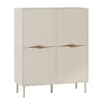 Μπουφές Καστελόριζο 78 χρώμα sandstone 98x40x120εκ. – εικόνα 6
