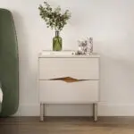 Κομοδίνο Καστελόριζο 78 χρώμα sandstone 50x35x52,3εκ. – εικόνα 3