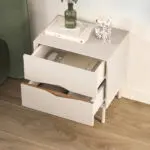 Κομοδίνο Καστελόριζο 78 χρώμα sandstone 50x35x52,3εκ. – εικόνα 4