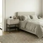 Κομοδίνο Θάσος 86 χρώμα sandstone 45x35x56,4εκ. – εικόνα 4