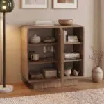 Μπουφές Σαντορίνη 52 χρώμα sepet oak 80,3x39x80,4εκ. – εικόνα 2