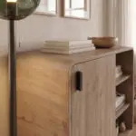 Μπουφές Σαντορίνη 52 χρώμα sepet oak 80,3x39x80,4εκ. – εικόνα 4