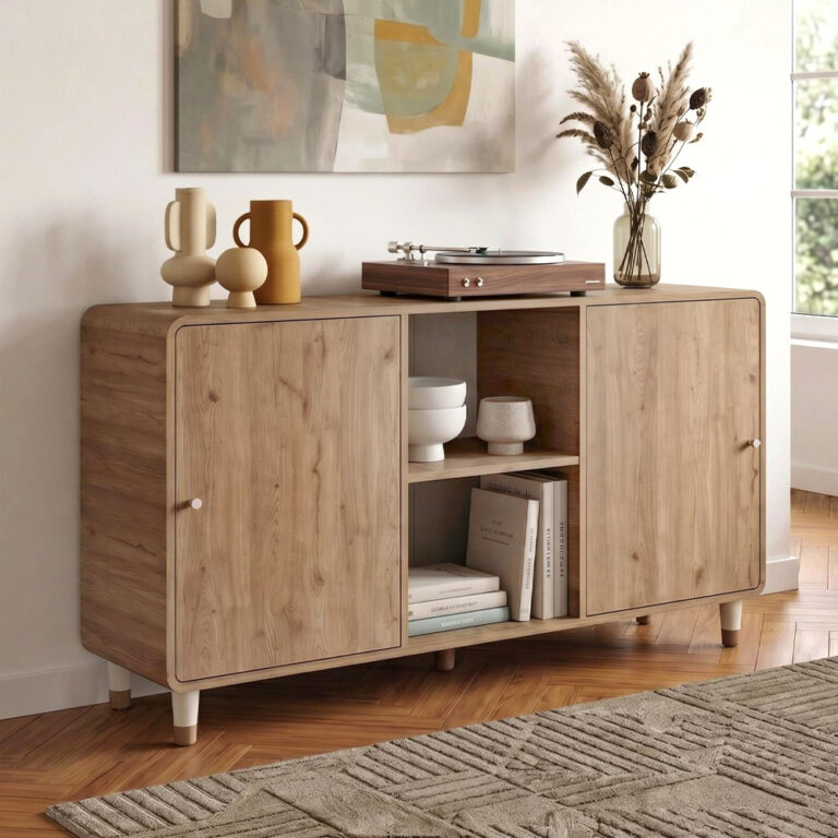 Μπουφές Doro χρώμα sepet oak 150,2x39x81εκ.