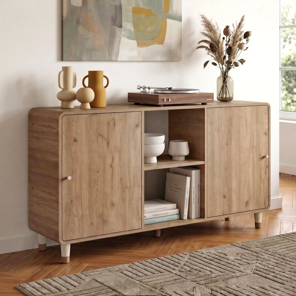 Μπουφές Πάτμος 66 χρώμα sepet oak 150,2x39x81εκ.