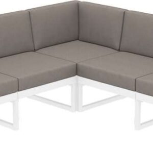 MYKONOS ΜΑΞΙΛΑΡΙ ΓΩΝΙΑΣ LIGHT BROWN  (1ΤΕΜ) 58Χ16Χ35εκ.