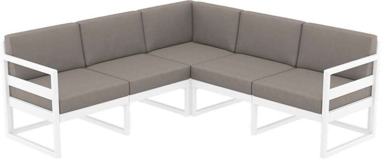 MYKONOS ΜΑΞΙΛΑΡΙ ΓΩΝΙΑΣ LIGHT BROWN (1ΤΕΜ) 58Χ16Χ35εκ.