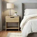 Κομοδίνο Δήλος 31 χρώμα sepet oak 45x40x52εκ. – εικόνα 3