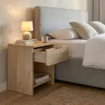 Κομοδίνο Δήλος 31 χρώμα sepet oak 45x40x52εκ. – εικόνα 5