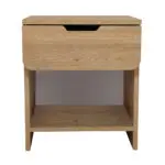 Κομοδίνο Δήλος 31 χρώμα sepet oak 45x40x52εκ. – εικόνα 6