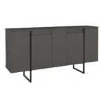 Μπουφές Χίος 67 χρώμα ανθρακί 160×35,2×80εκ. – εικόνα 7