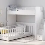 Παιδική κουκέτα WHITE STUDIO 7