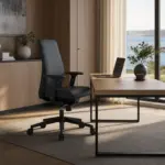 Καρέκλα εργασίας Dromeas Smart σε δερματίνη Μαύρη — office
