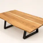 Τραπεζάκι Σαλονιού Φυσικό Ξύλο 160x90