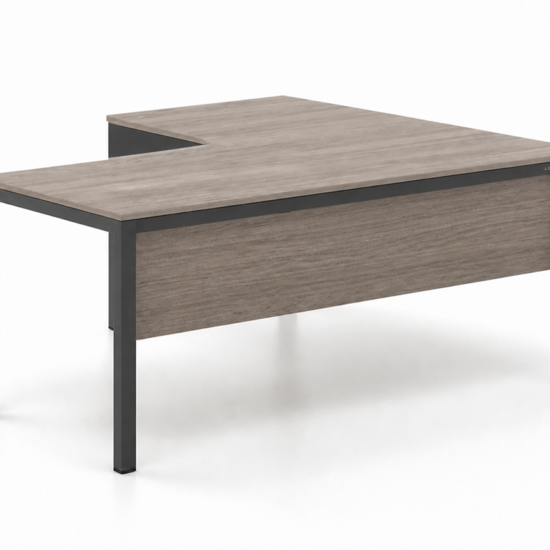 Combo 8 — DROMEAS Tetra 160×160 Grey Oak + Συρταριέρα Grey Oak, Συναρμολογημένα