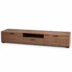 Έπιπλο TV Rustic Oak με 2 Πόρτες 180×45×37 εκ.