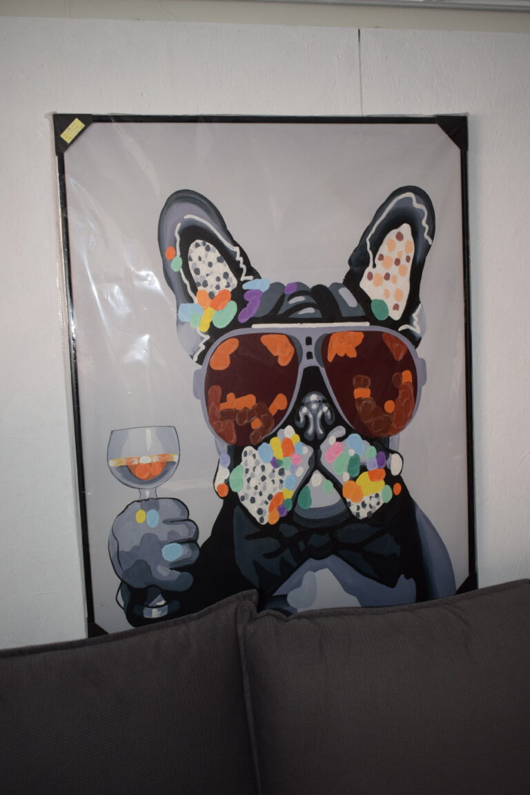 Πίνακας Διακόσμησης Crazy Dog 80×100 εκ.