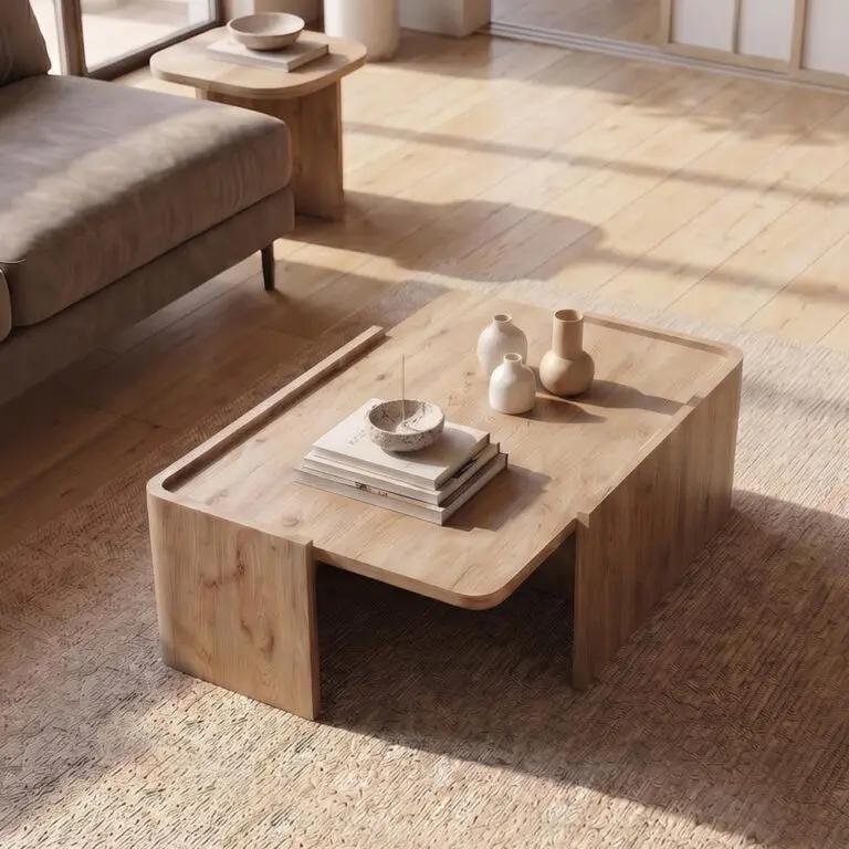 Τραπεζάκι σαλονιού Νάξος 53 χρώμα sepet oak 82x52x28,5εκ.