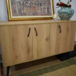 Μπουφές φυσικό ξύλο 150×44×85 εκ. στο κατάστημα