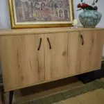 Μπουφές φυσικό ξύλο 150×44×85 εκ. στο κατάστημα