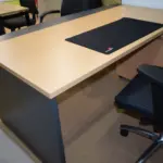 Διευθυντικό Γραφείο DROMEAS Oval Plus 200×100 Οξιά – Συναρμολογημένο – φωτογραφία προϊόντος 3