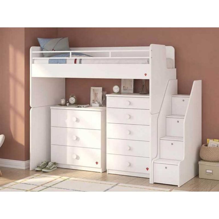 Παιδική κουκέτα WHITE STUDIO 13