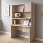 Παιδικό Γραφείο Oak με Βιβλιοθήκη 73x35x180