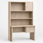 Παιδικό Γραφείο Oak με Βιβλιοθήκη 73x35x180