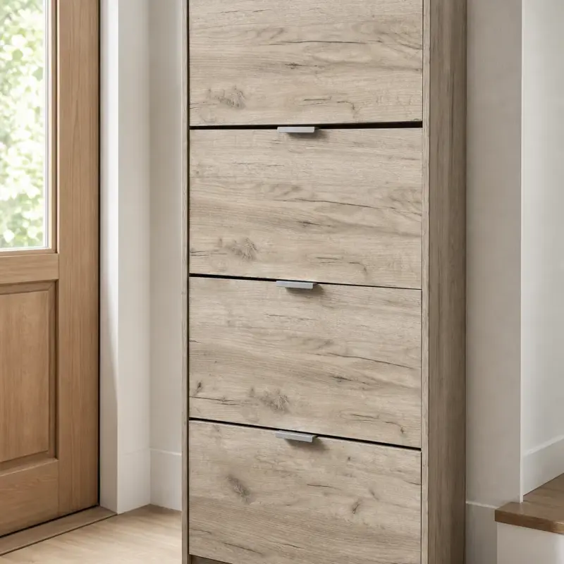 Παπουτσοθήκη Light Oak 67x28x155