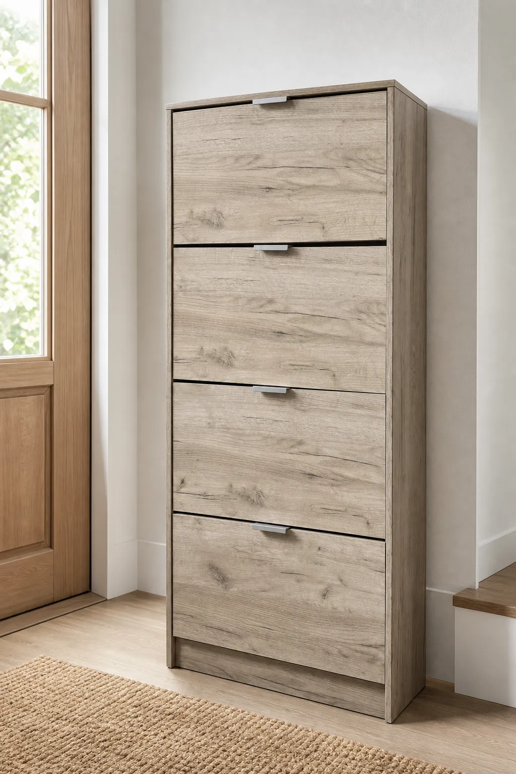 Παπουτσοθήκη Light Oak 67x28x155