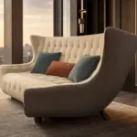 Τριθέσιος Καναπές Premium 192 cm