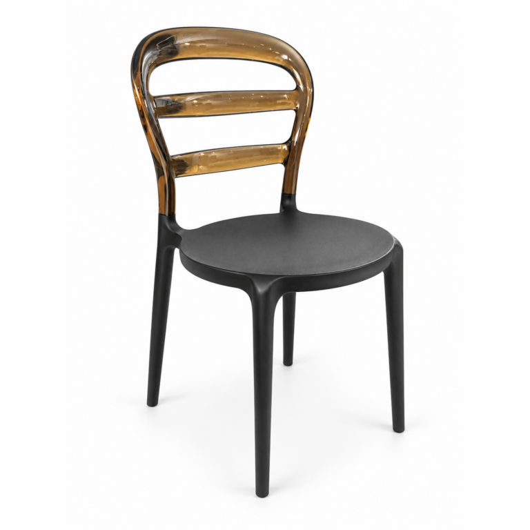 BIBI DARK GREY/SMOKE GREY TRANSP.(Σ4)ΚΑΡΕΚΛΑ 42X50X85εκ.