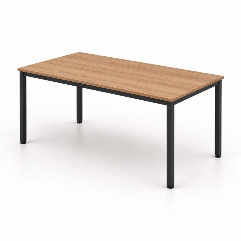 Γραφείο DROMEAS Oval 160×80 Καρυδί — Ετοιμοπαράδοτο